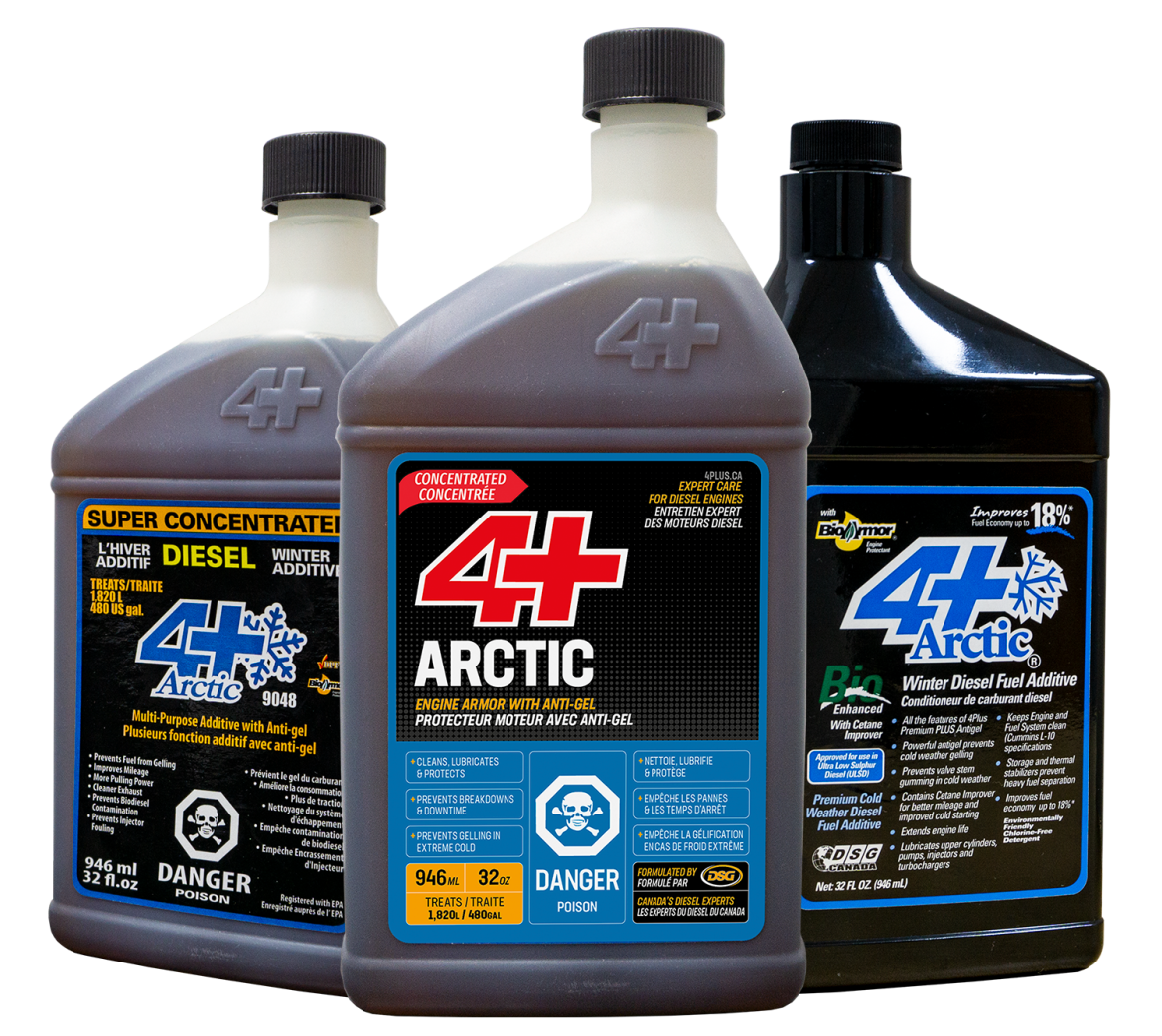 4+ Arctic, Winter Diesel Anti Gel