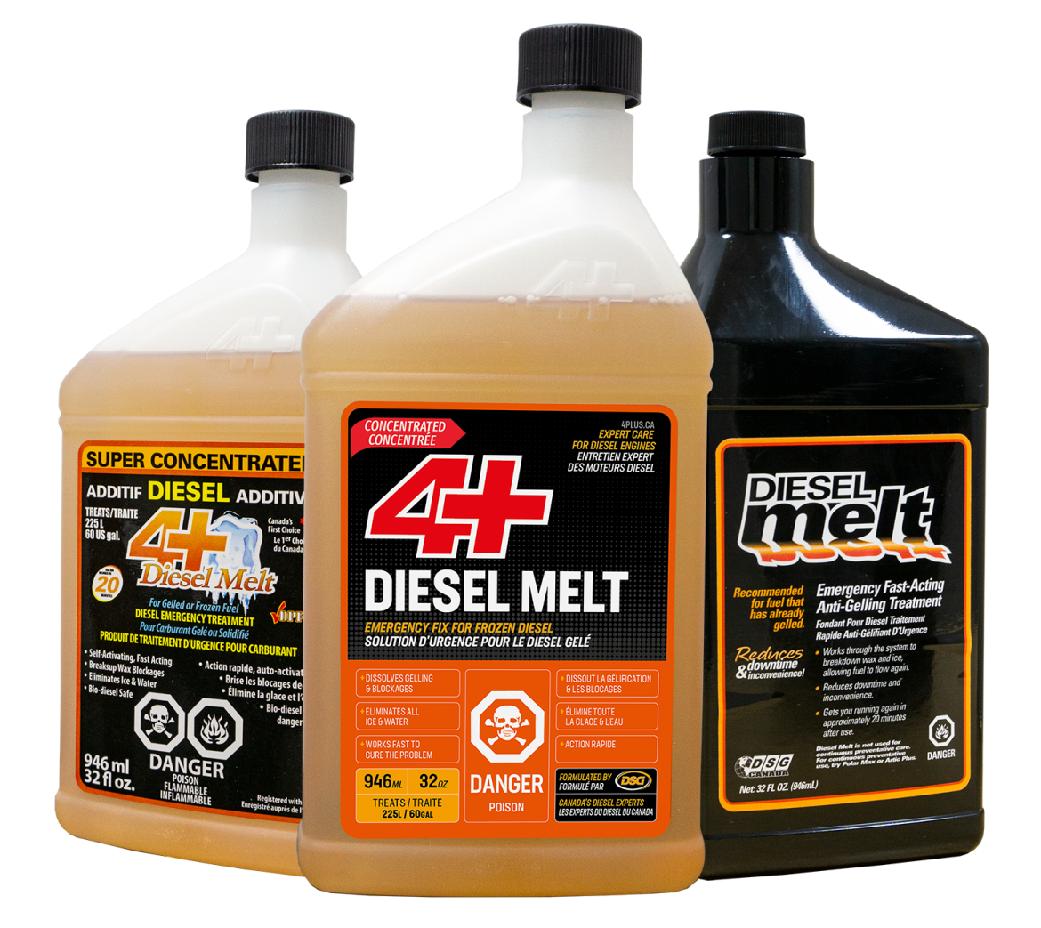 4+ Diesel Melt, Fuel Additive